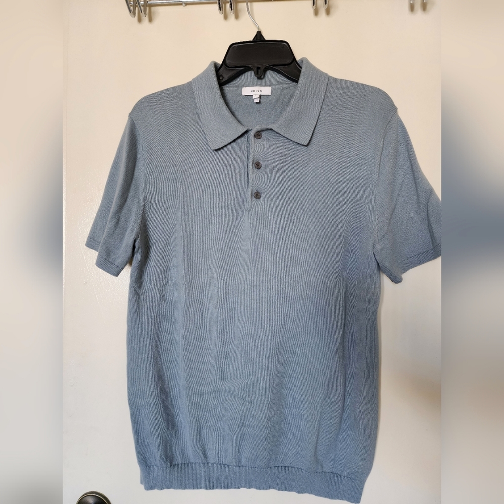 Reiss Knit Polo Sweater - Small